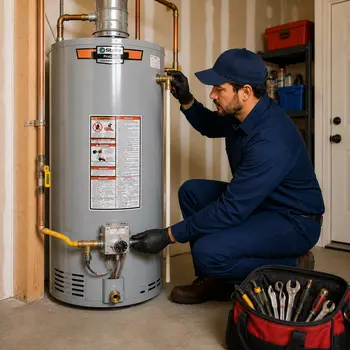 Gas water heater installation in San Jose performed by expert licensed plumber