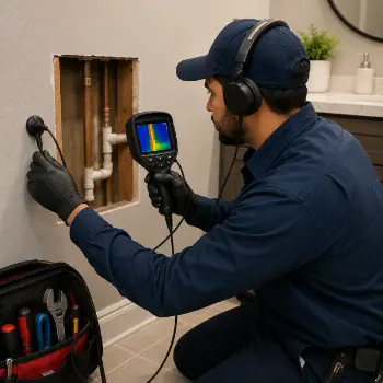 Hidden wall leak detection in San Jose by licensed and insured plumbing professional
