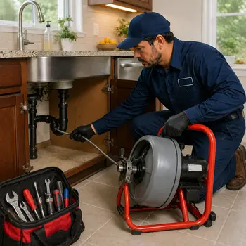 Kitchen drain cleaning service in San Jose by licensed local plumbing company