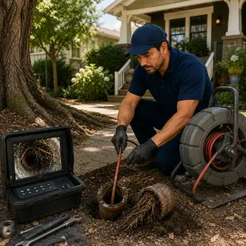 Willow Glen sewer line repair from tree roots by licensed trenchless plumbing specialist